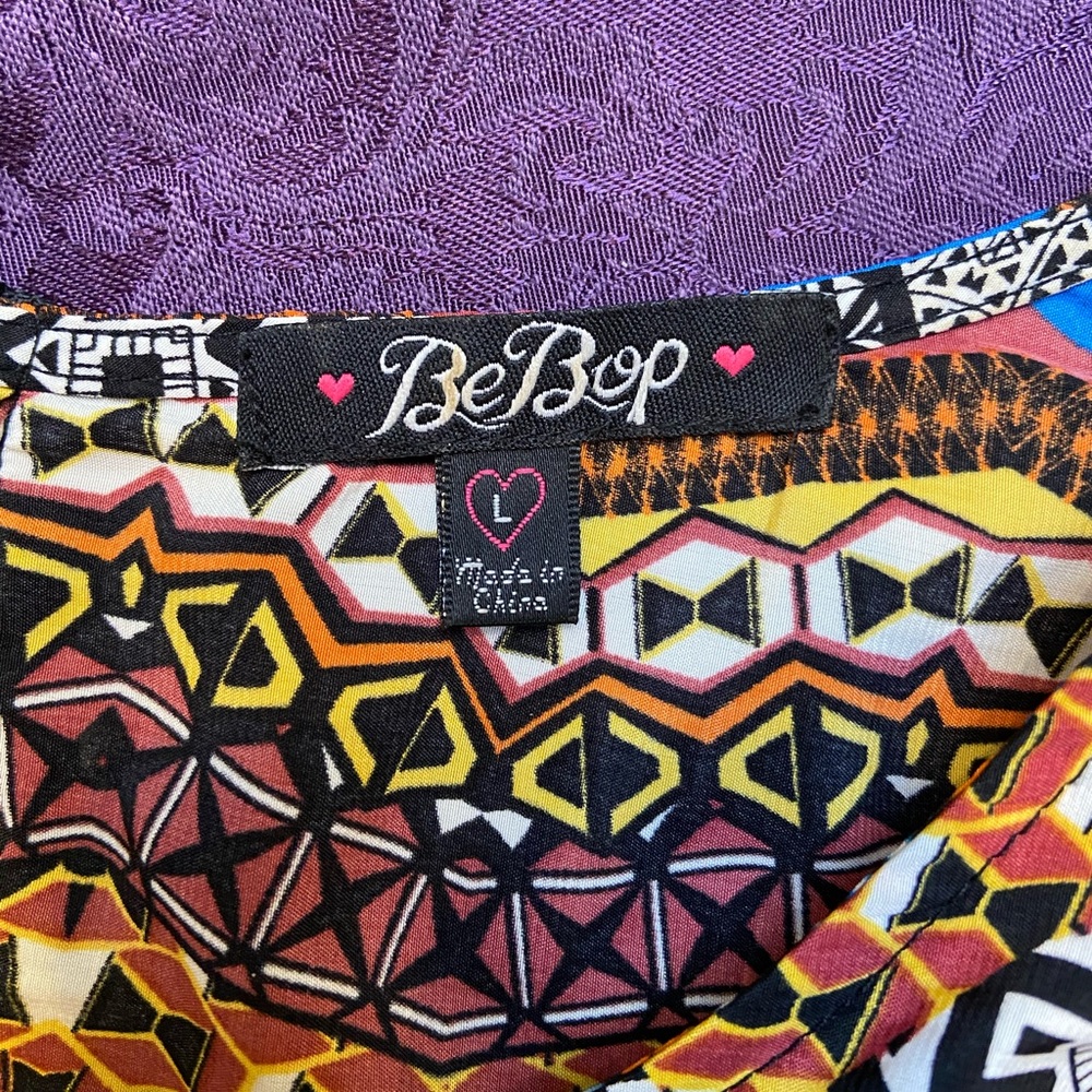 Colorful Patterned Dress - Picture 6 of 6